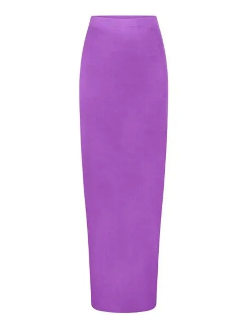 Skims Signature Swim Long Tube Skirt in Violet Purple Size Small NWT